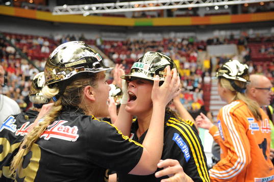 Frida Tegstedt, jubel, glädje, Svenska Mästare, SM-Guld