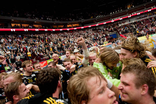Sävehof  Jubel, glädje, SM-guld, Svenska Mästare