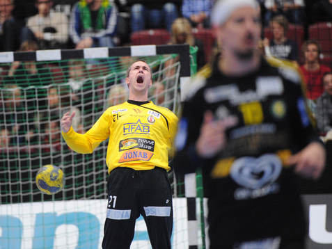 Stephen Nielsen, Drott (målvakt) och Victor Fridén,