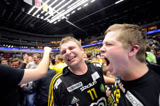 Erik Fritzon,  Jubel, glädje, SM-guld, Svenska Mästare