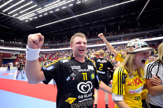 Erik Fritzon,  Jubel, glädje, pokal, SM-guld, Svenska