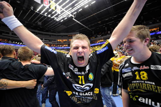 Erik Fritzon,  Jubel, glädje, SM-guld, Svenska Mästare