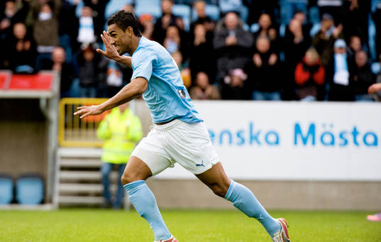 Wilton Figueiredo, Malmö, jubel 3-1