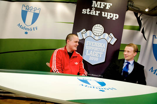 Rick Kruys, Malmö FF träffar en supporter
