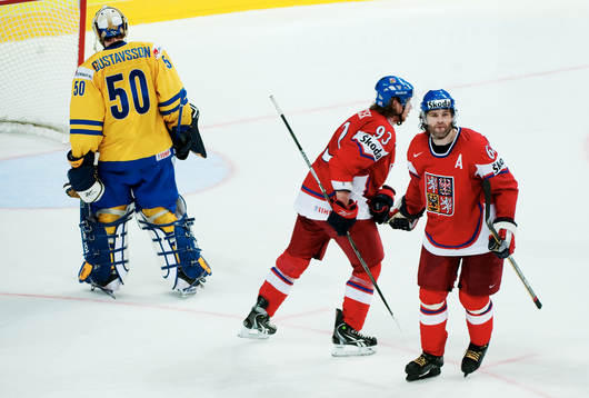 Jonas Gustavsson, målvakt, Sverige, deppar och Jakub