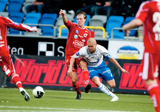 Martin Broberg, Degerfors och Daniel Bamberg, Norrköping