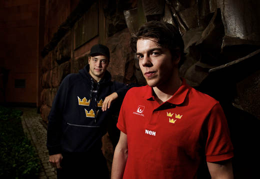 Victor Hedman och Magnus Pääjärvi Svensson