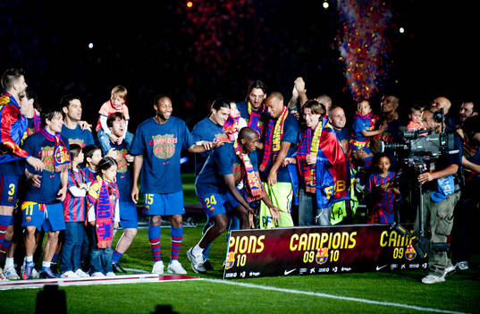 Fotboll, Spansk Liga, La Liga, Barcelona, ligaguld, FC