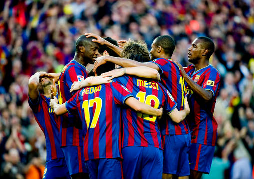 Barcelona jubel