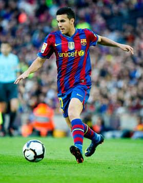 Fotboll, Spansk Liga, La Liga, Pedro, Barcelona