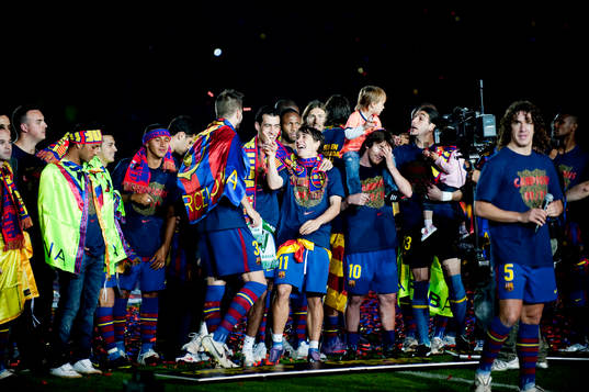 Fotboll, Spansk Liga, La Liga, Barcelona, ligaguld, FC