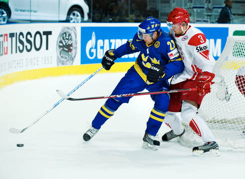 Linus Omark, Sverige och Philip Larsen, Danmark