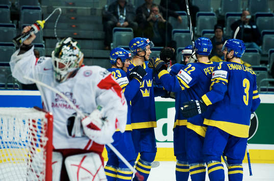 Medan Patrick Galbraith, målvakt, Danmark och Linus Omark,
