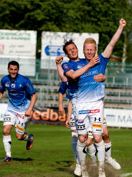 Mattias Adelstam, Trelleborg. Jubel