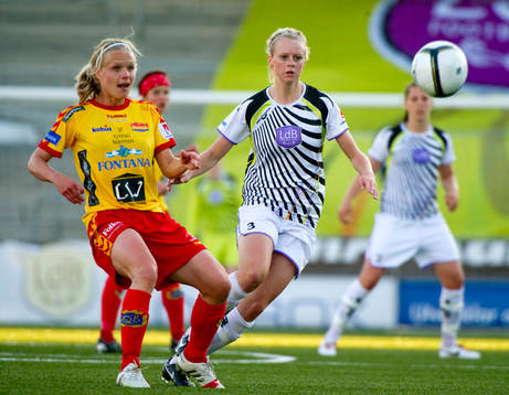 Amanda Ilestedt, Ldb Malmö och Elin Ekblom Bak, Tyresö