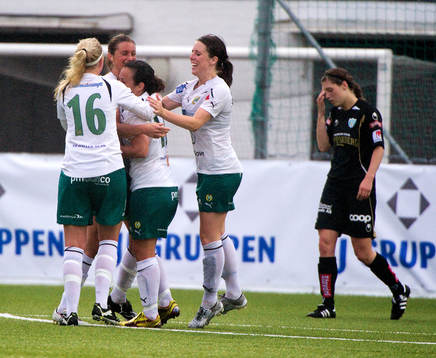 Fotboll, Dam, Svenska Cupen, Kopparbergs/Göteborg -