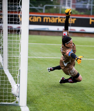 Susanne Nilsson, målvakt Göteborg