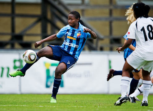 Fotboll, Svenska cupen, dam, kvartsfinal, Djurgården -