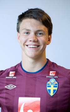 Isak Starlander, målvakt, porträtt