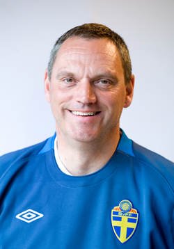 Roland Larsson, förbundskapten, porträtt