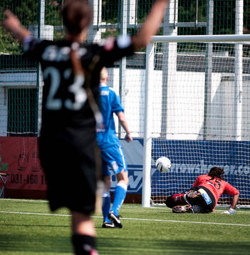 Fotboll, dam, Damallsvenskan, Kopparbergs/Göteborg -