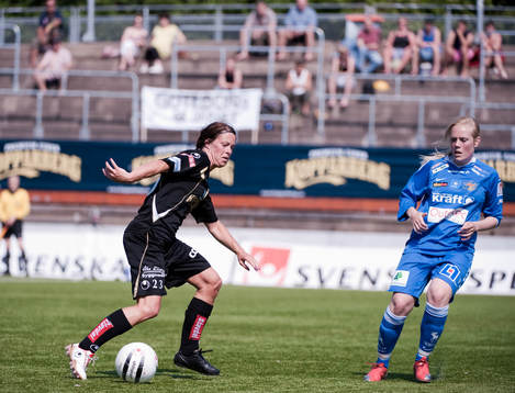 Fotboll, dam, Damallsvenskan, Kopparbergs/Göteborg -