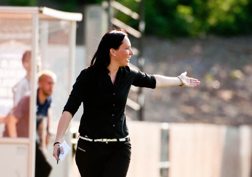 Elisabet Gunnarsdottir, tränare Kristianstad