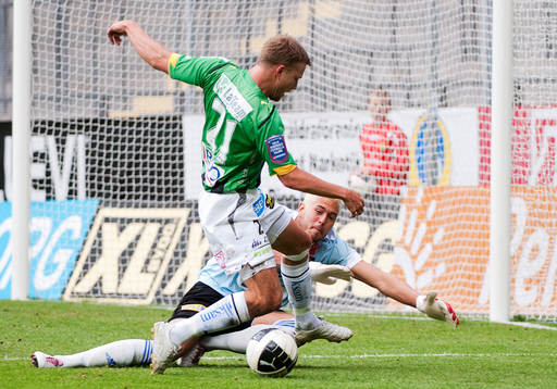 Joel Johansson, Gais, Kristoffer Nordfeldt, målvakt BP