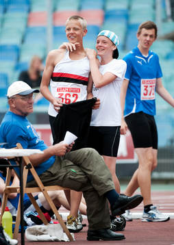 Axel Ohlsson, Hässelby SK , diskus, Jubel