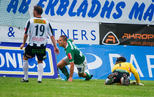 Pär Cederqvist, Jönköping gjorde 3 mål mot sitt förra