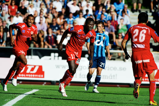 Abiola Dauda, Kalmar, jubel