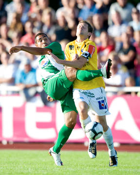Sebastian Castro-Tello, Hammarby, mot David Svensson,
