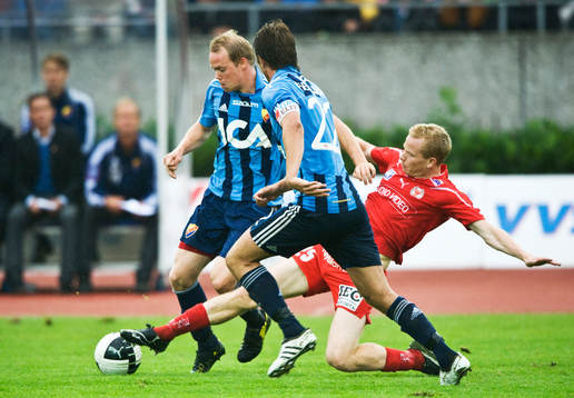 Patrik Haginge, Djurgården och Sebastian Rajalakso,