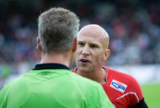 Henrik Rydström, Kalmar, inte överens med domare Tobias