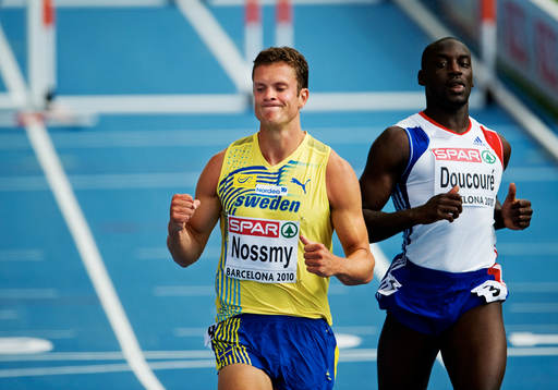 Philip Nossmy, Sverige, och Ladji Doucoure, Frankrike