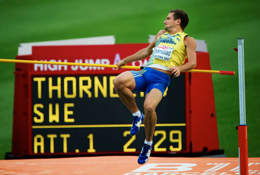 Linus Thörnblad, Sverige, missar ett hopp