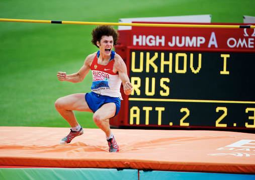 Ivan Ukhov, Ryssland, jubel