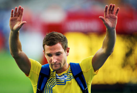 Linus Thörnblad, Sverige, tackar för sig