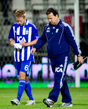 Adam Johansson, Stefan Rehn, tränare, Göteborg, depp