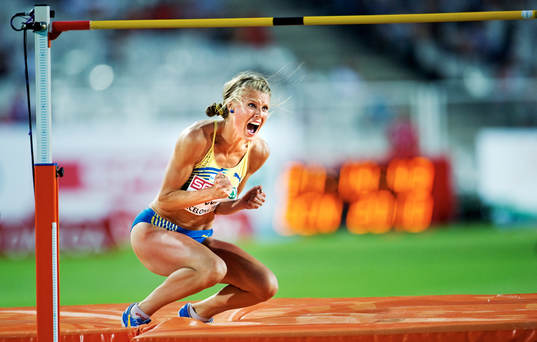 Emma Green, Sverige, jubel