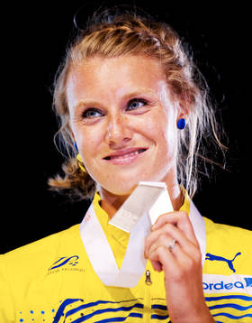 Emma Green, Sverige, tog EM-silver