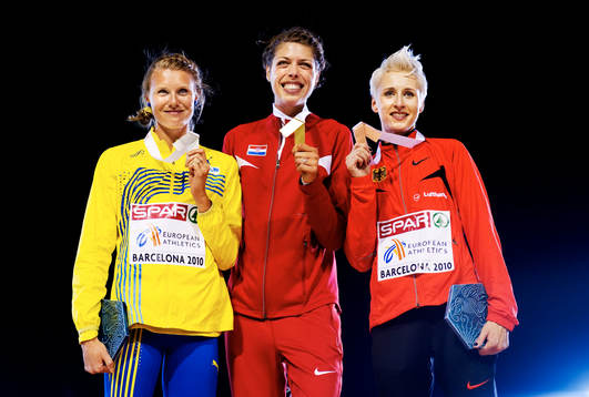 Emma Green, Sverige, tog EM-silver