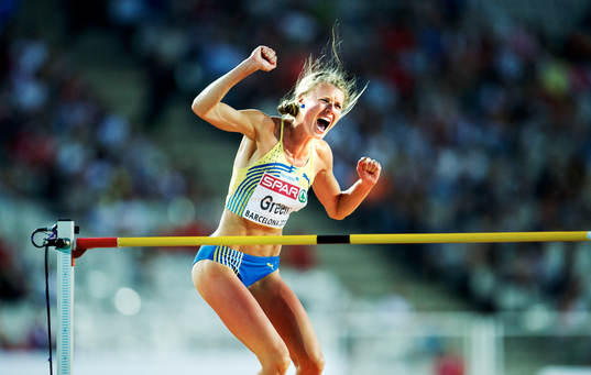 Emma Green, Sverige, jubel