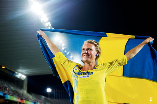 Emma Green, Sverige, tog EM-silver