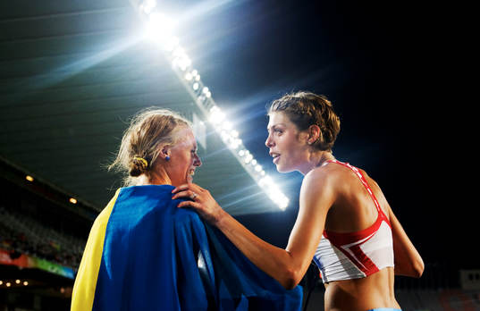 Emma Green, Sverige, och Blanca Vlasic, Kroatien