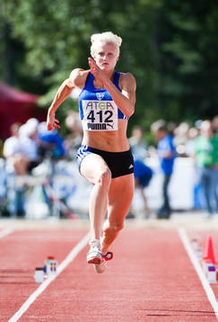 Längdhopp. Carolina Klüft