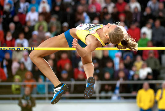 Höjdhopp. Ebba Jungmark
