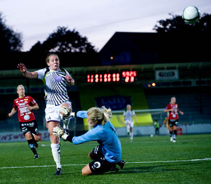 3-3 kvittering av Manon Melis, som överlistar Sandra