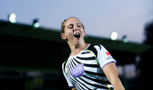 3-3 kvittering av Manon Melis, jubel