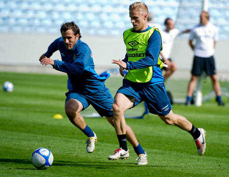 Tobias Hysén och Oscar Wendt